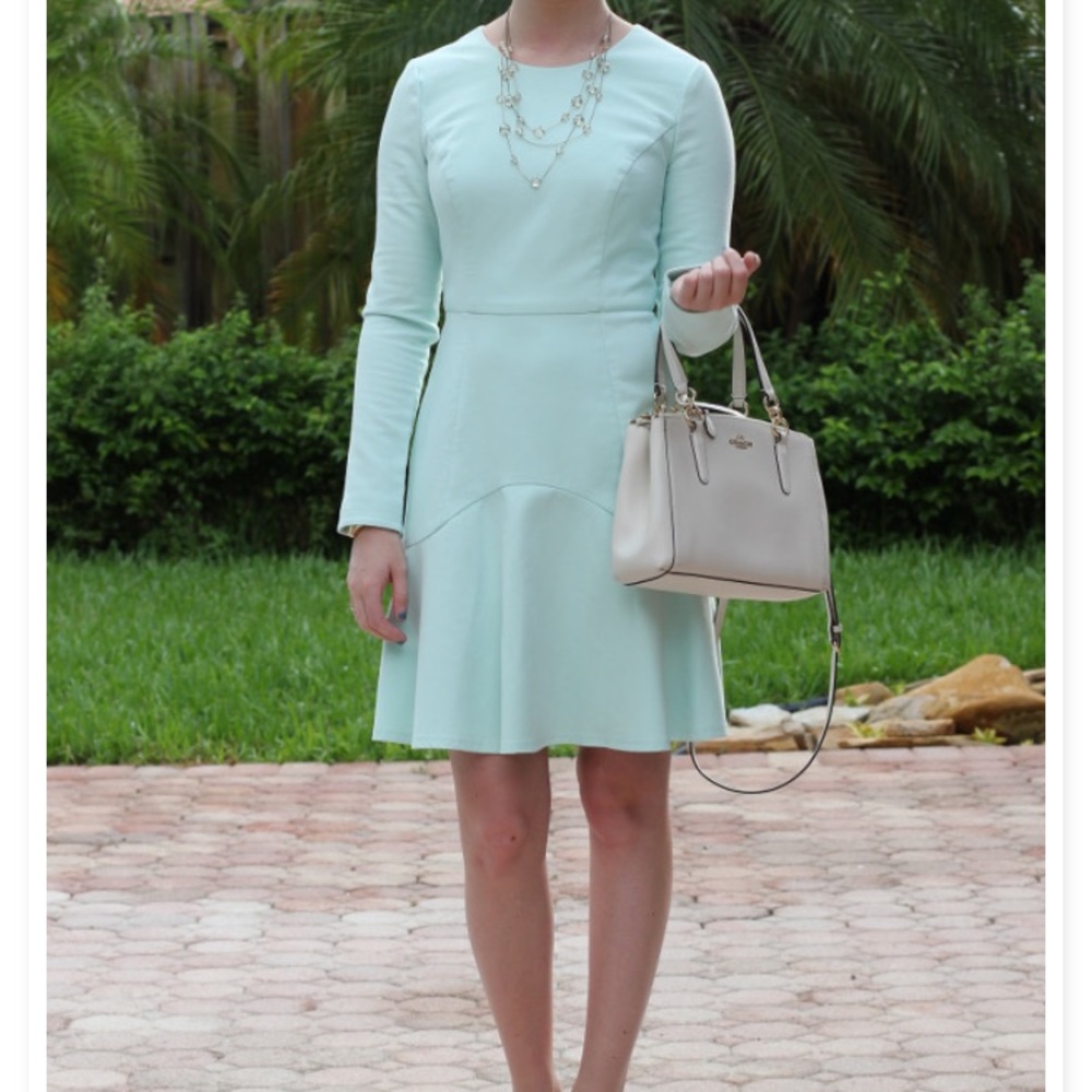 Mint blue Shoshanna dress
